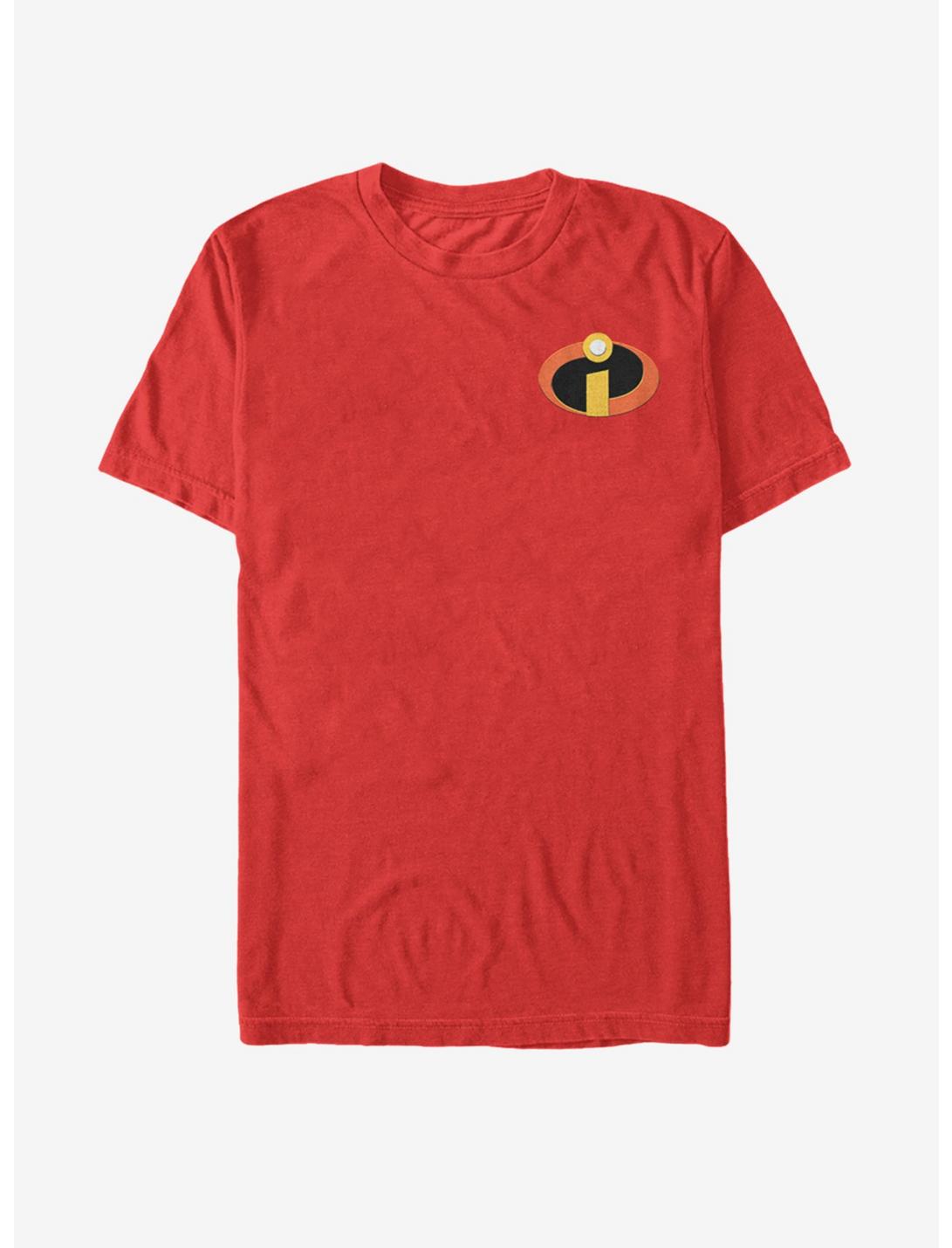 Disney Pixar The Incredibles Mini Logo T-Shirt, RED, hi-res