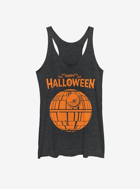 Star Wars Halloween Death Star Womens Tank - BLACK | BoxLunch