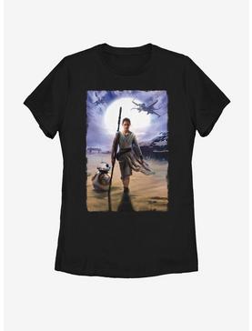 Plus Size Star Wars Rey on Jakku Womens T-Shirt, , hi-res