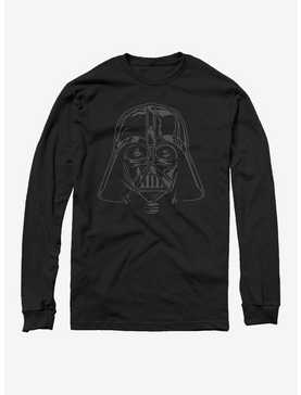 Star Wars Darth Vader Helmet Long Sleeve T-Shirt, , hi-res
