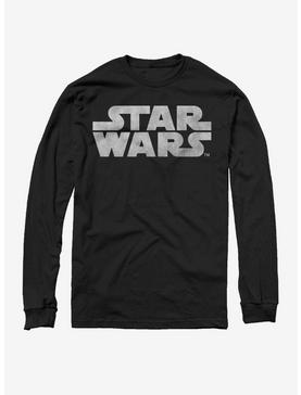 Plus Size Star Wars Simple Logo Long Sleeve T-Shirt, , hi-res