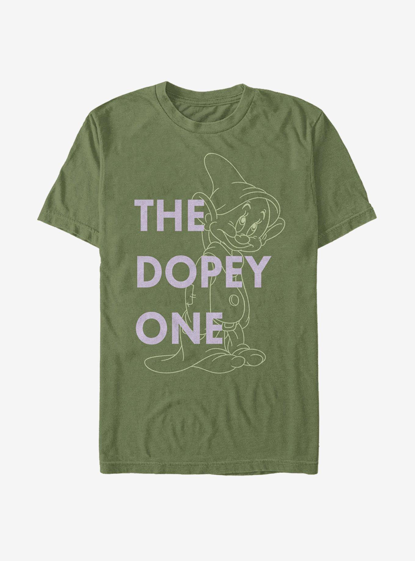 Disney Snow White Dopey One T-Shirt, MIL GRN, hi-res