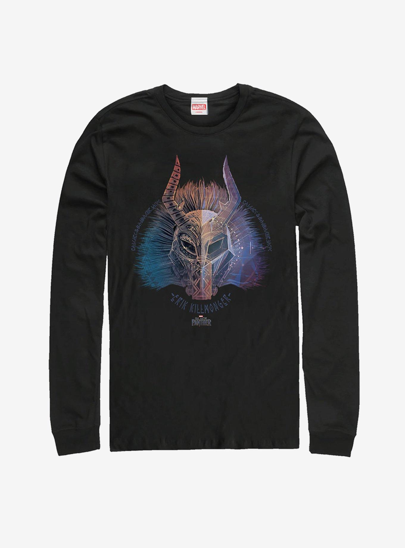 Marvel Black Panther Erik Killmonger Long Sleeve T-Shirt, , hi-res