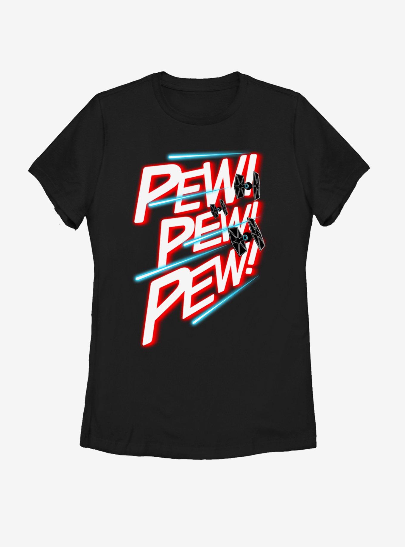 Star Wars TIE Fighter Pew Pew Pew Womens T-Shirt, , hi-res