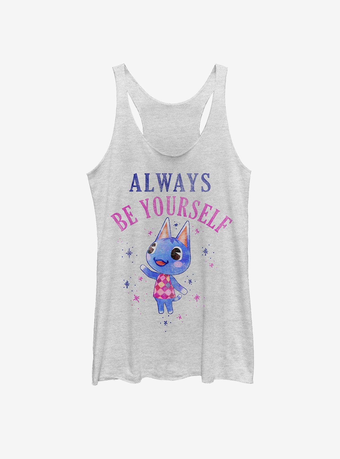 Nintendo Animal Crossing Rosie Womens Tank, WHITE HTR, hi-res