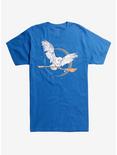 Harry Potter Hedwig Happy Holidays T-Shirt, ROYAL BLUE, hi-res