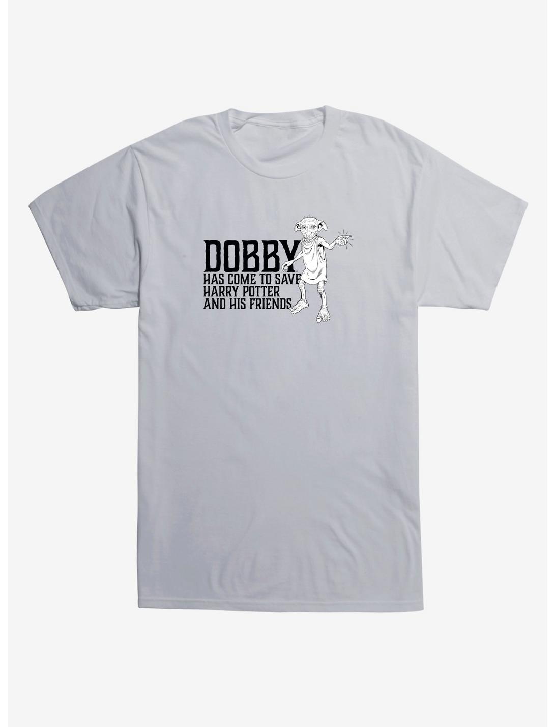 Harry Potter Dobby To The Rescue T-Shirt, SILVER, hi-res