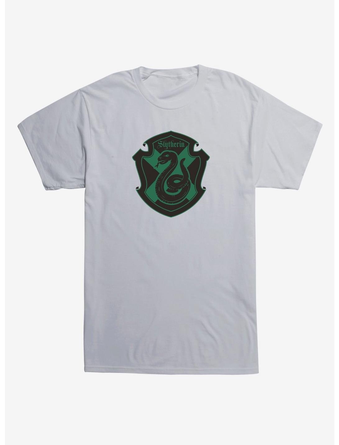 Harry Potter Slytherin Shield X T-Shirt, SILVER, hi-res