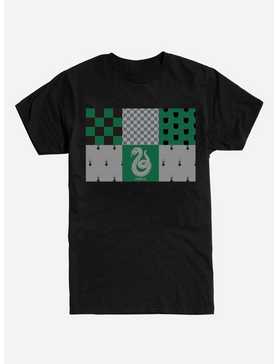 Harry Potter Slytherin Checkered Patterns T-Shirt, , hi-res