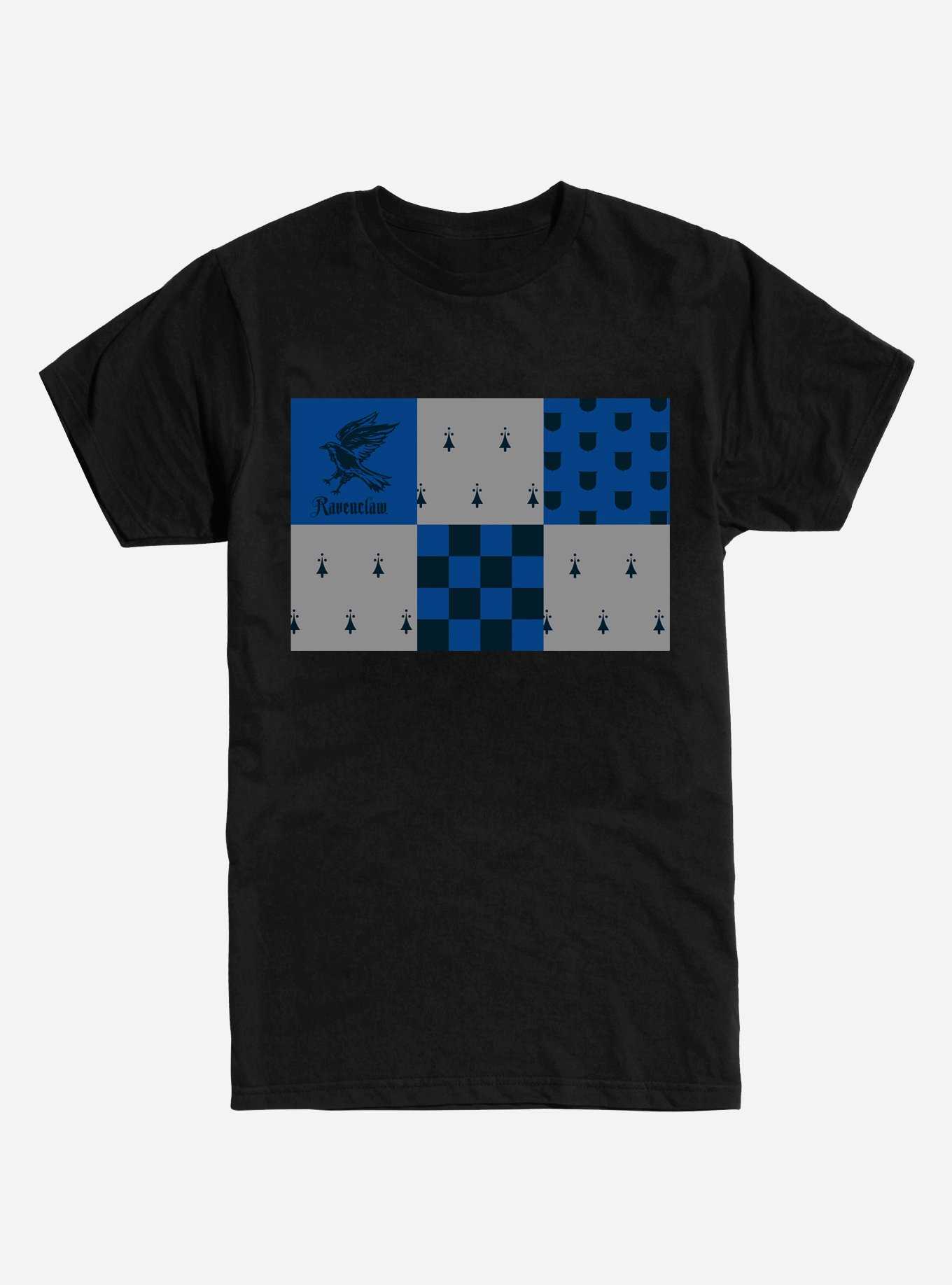 Harry Potter Ravenclaw Checkered Patterns T-Shirt, , hi-res