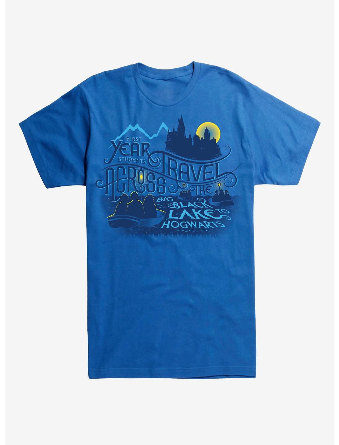 Harry Potter Big Black Lakes T-Shirt, ROYAL BLUE, hi-res