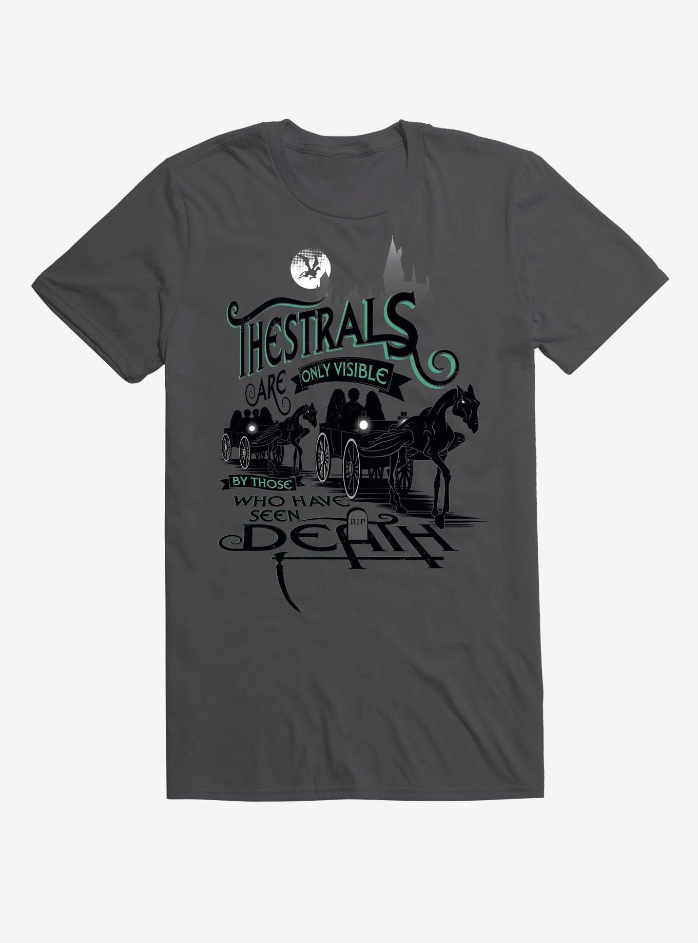 Harry Potter Thestrals Are Only Visible T-Shirt - GREY | Hot Topic