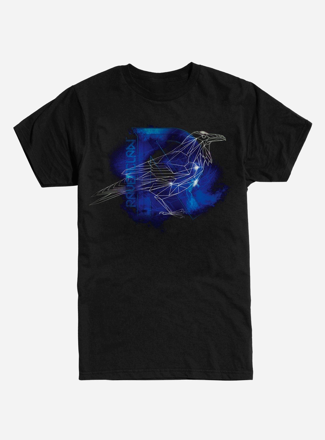 Harry Potter Ravenclaw Outline Logo T-Shirt, BLACK, hi-res