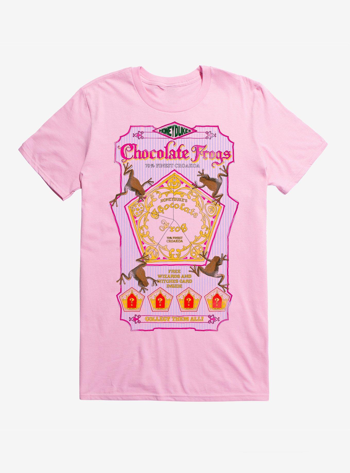 Harry Potter Chocolate Frogs Box T-Shirt, CHARITY PINK, hi-res