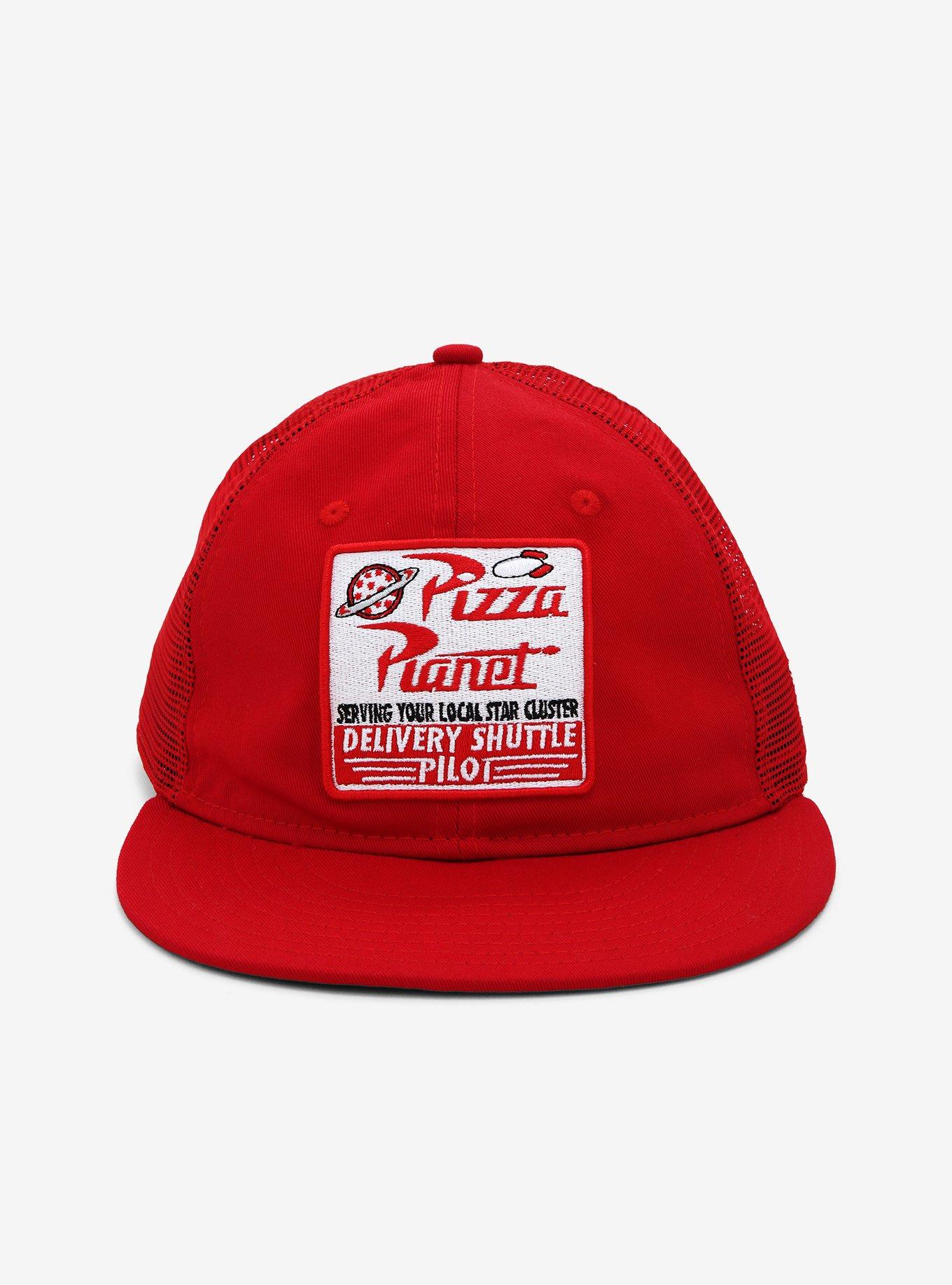 New Era Disney Pixar Toy Story Pizza Planet Delivery Shuttle Pilot Snapback Cap, , hi-res