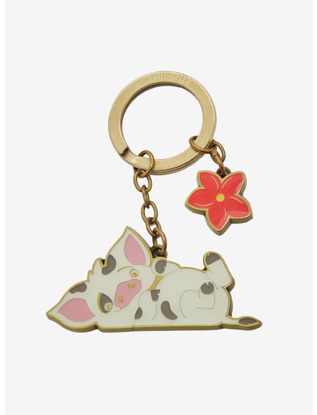 Loungefly Disney Moana Pua Flower Keychain - BoxLunch Exclusive, , hi-res