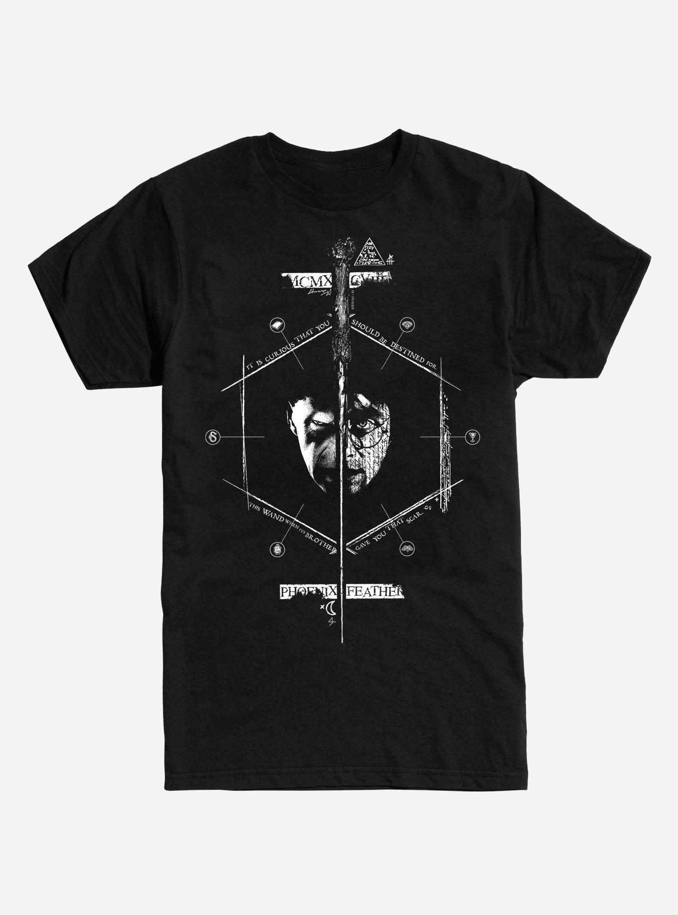 Harry Potter Harry and Voldemort Wand T-Shirt, , hi-res