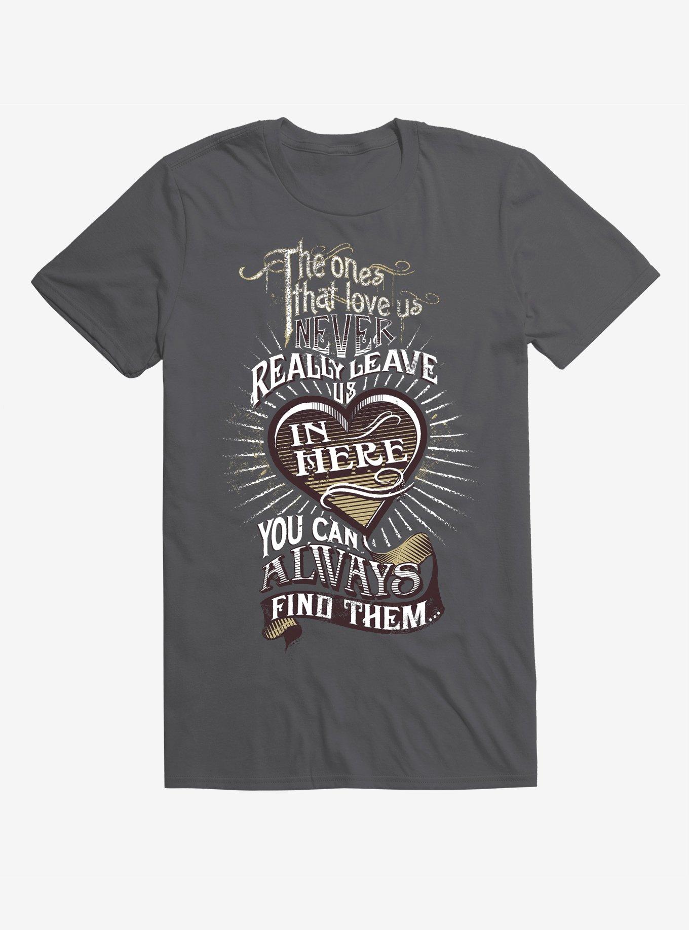 Harry Potter Ones That Love Us Quote T-Shirt, CHARCOAL, hi-res