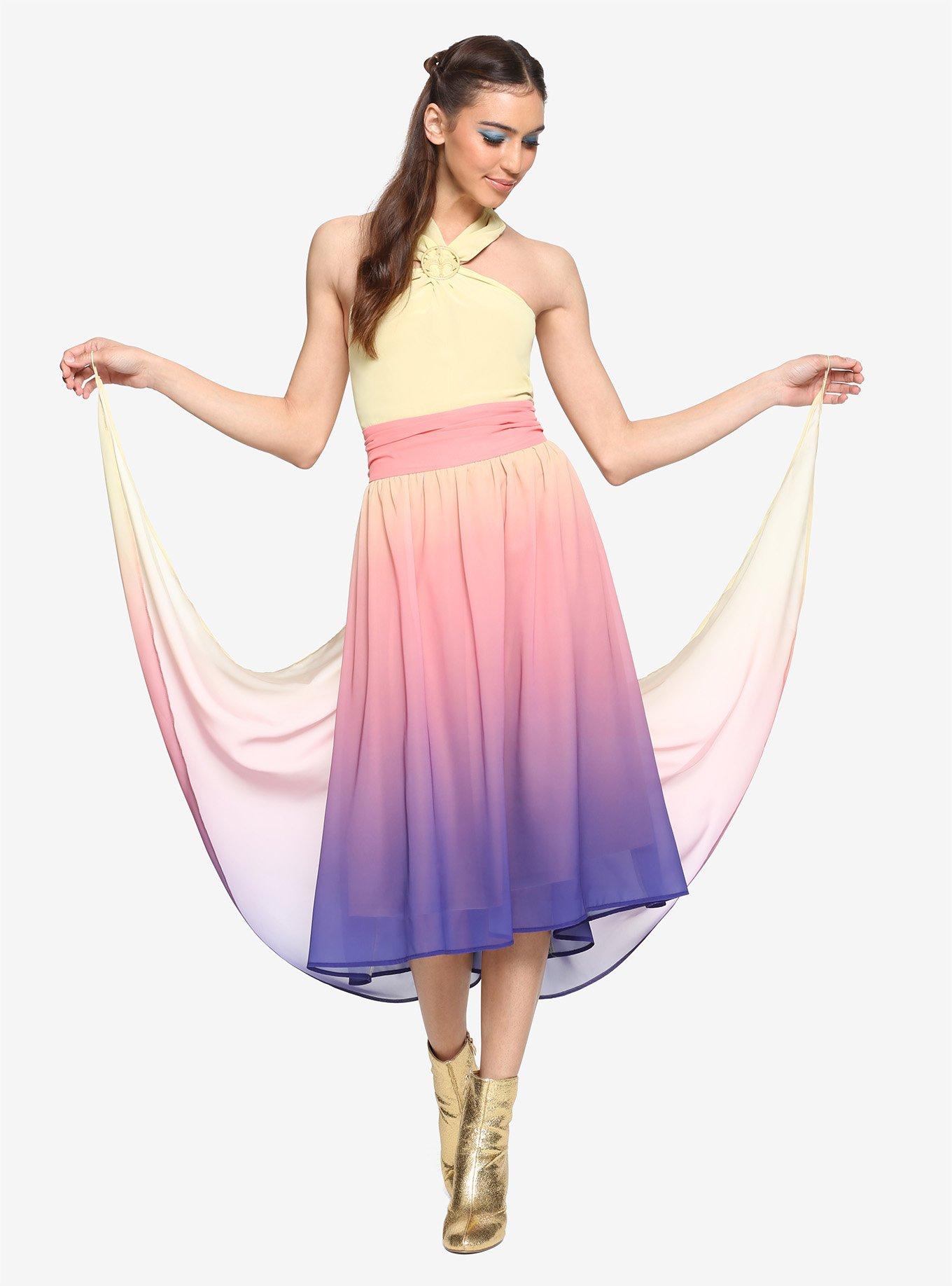 padme rainbow dress