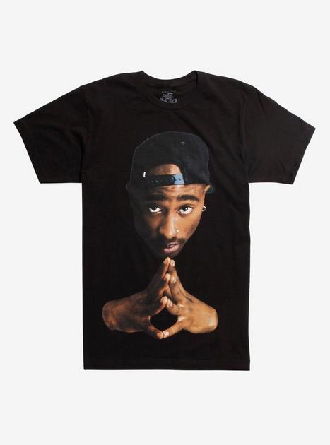 Tupac Face & Hands T-Shirt | Hot Topic