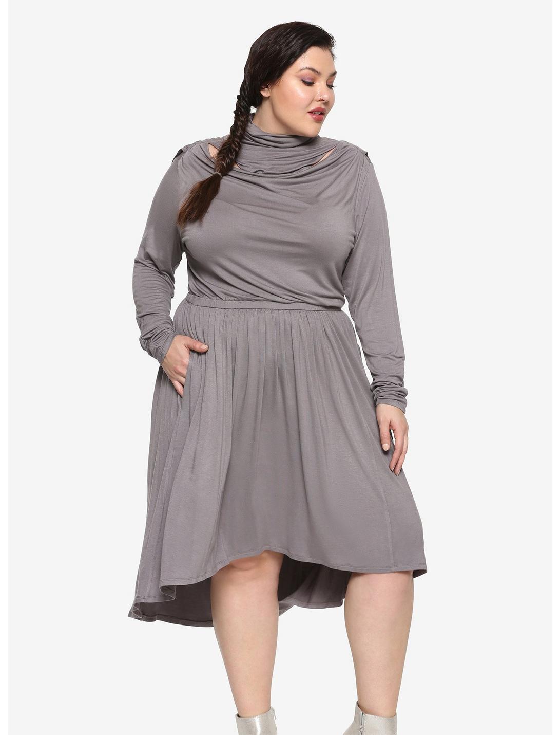 Star Wars: Episode VIII The Last Jedi Vice Admiral Holdo Dress Plus Size Her Universe Exclusive, MULTI, hi-res