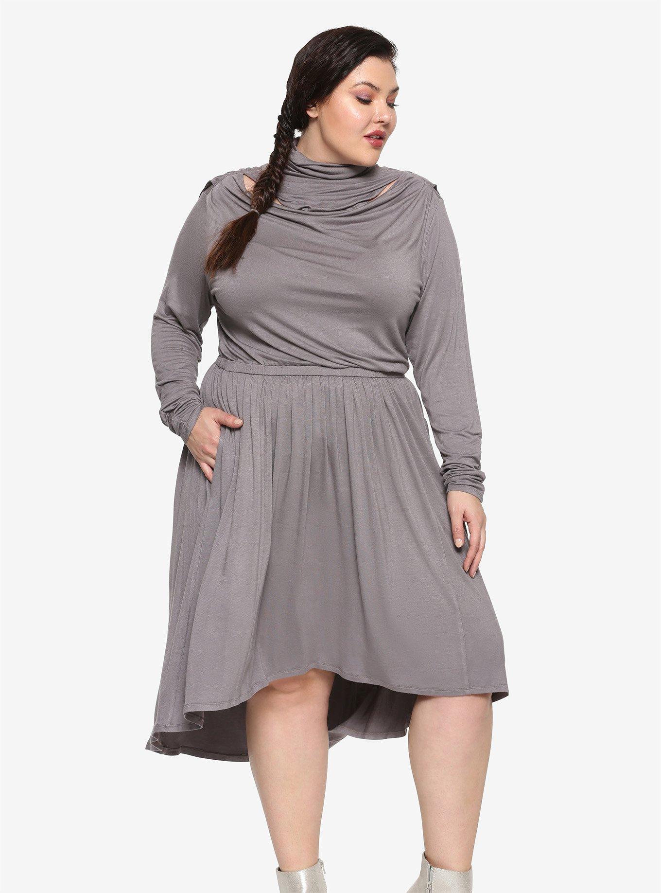Star Wars: Episode VIII The Last Jedi Vice Admiral Holdo Dress Plus Size Her Universe Exclusive, MULTI, hi-res