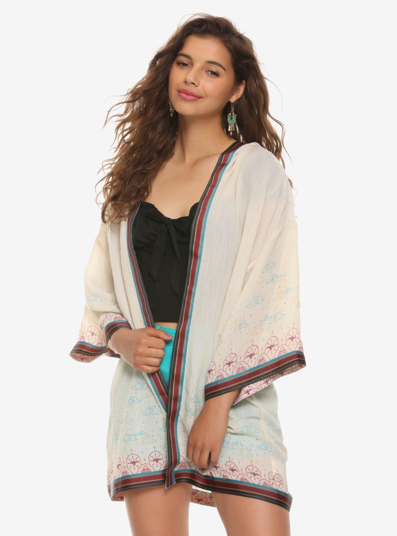 Disney Aladdin Jasmine Hooded Kimono, MULTI, hi-res