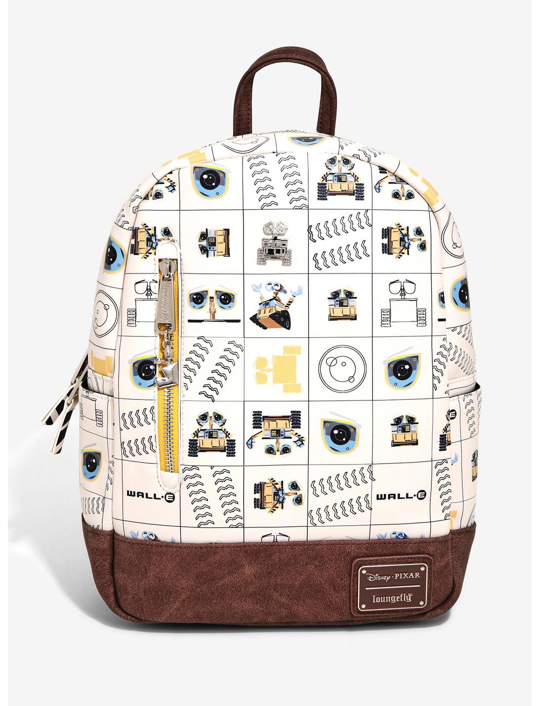 Loungefly Disney Pixar WALL-E Grid Mini Backpack - BoxLunch Exclusive, , hi-res