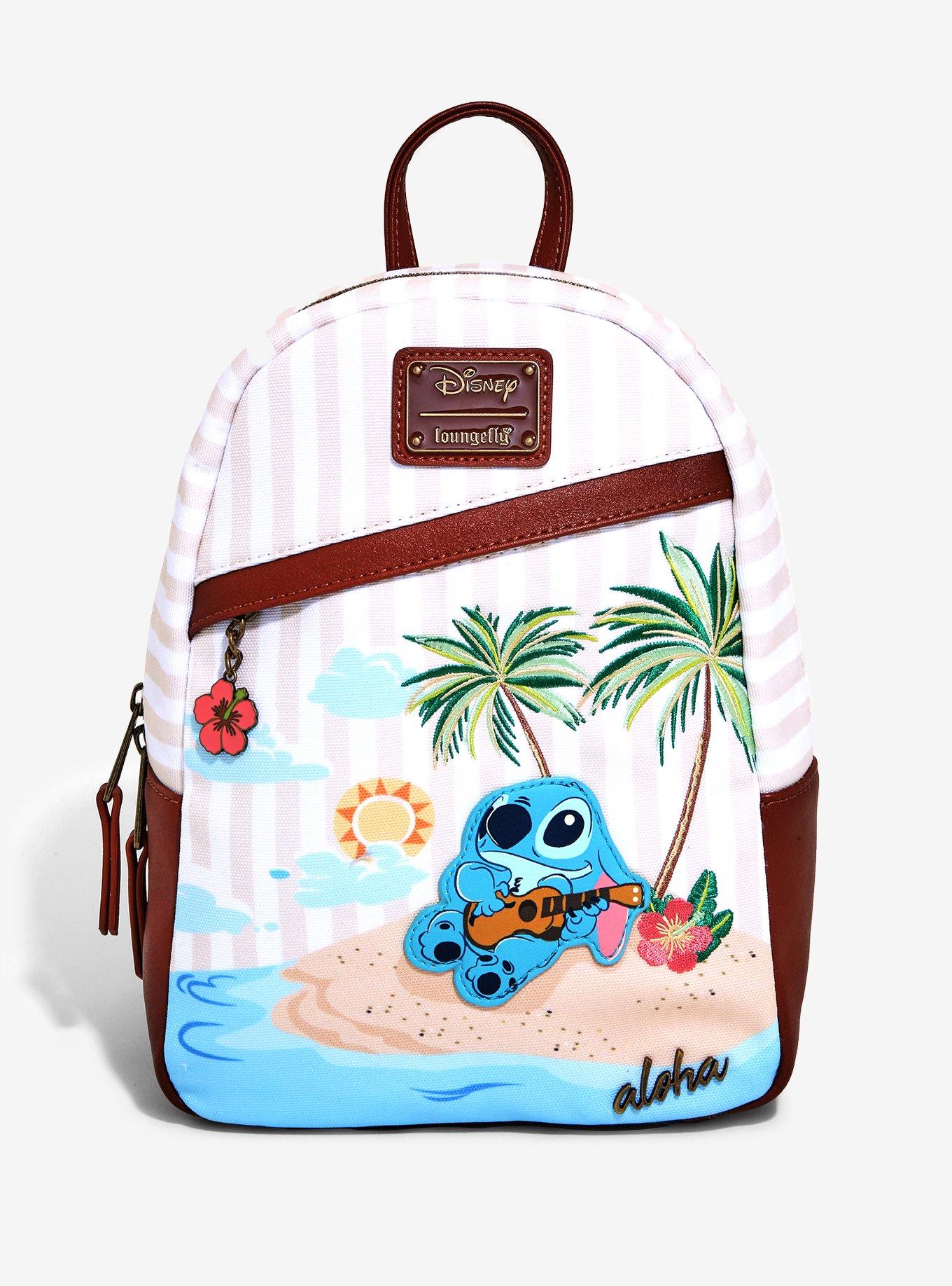 Loungefly Disney Lilo & Stitch Tropical Beach Mini Backpack - BoxLunch Exclusive, , hi-res