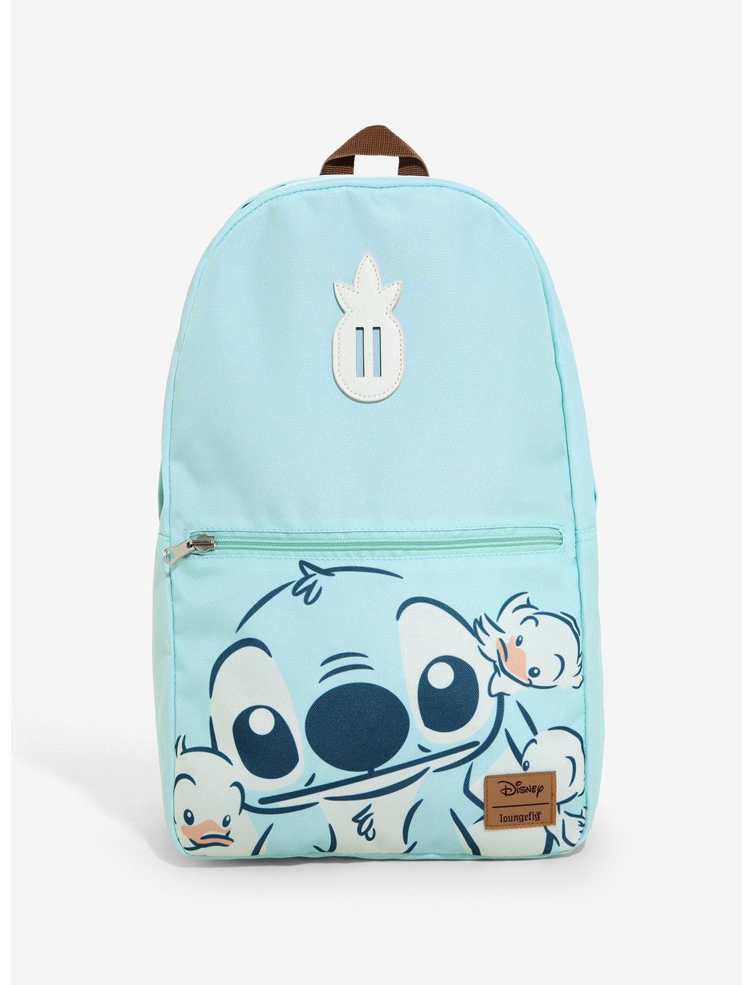 Loungefly Disney Lilo & Stitch Duckies Convertible Storage Backpack - BoxLunch Exclusive, , hi-res