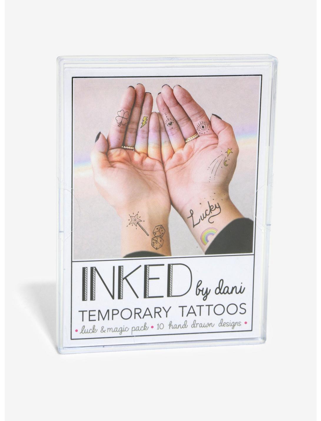 Inked By Dani Luck & Magic Temporary Tattoos, , hi-res