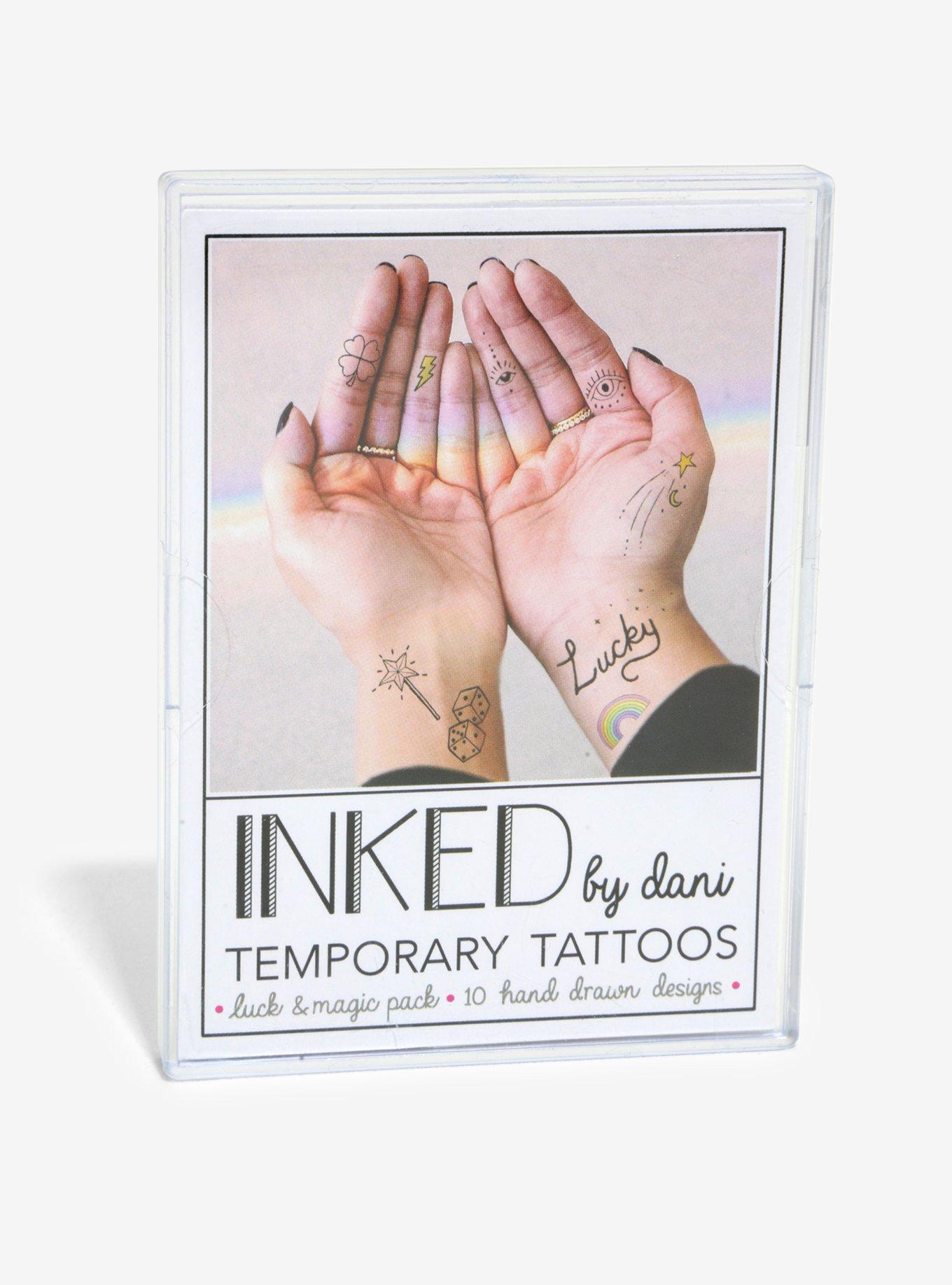 Inked By Dani Luck & Magic Temporary Tattoos, , hi-res