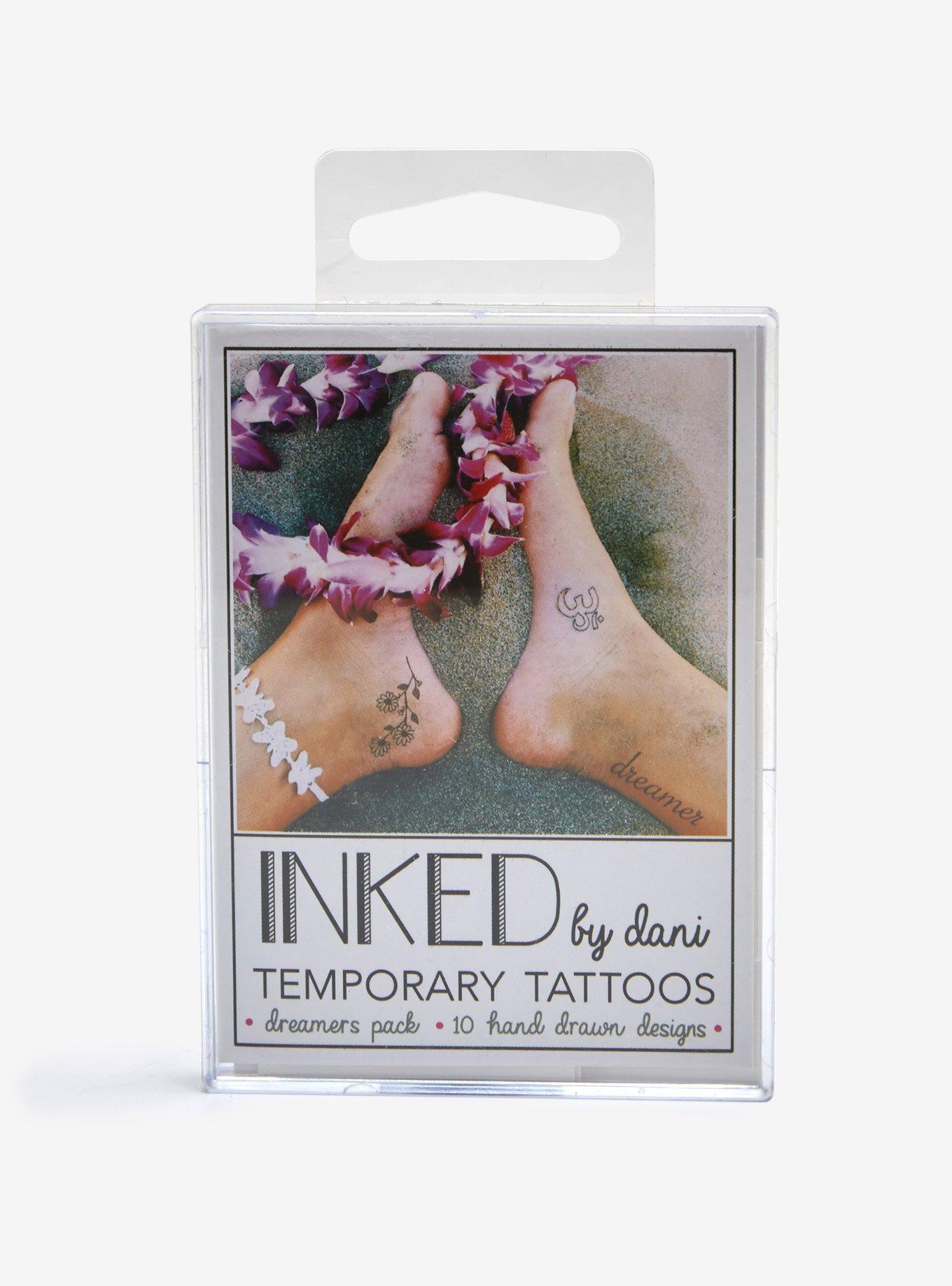 Inked By Dani Dreamer Temporary Tattoos, , hi-res