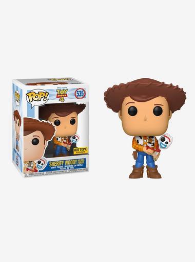 Portachiavi in vinile Forky Toy Story 4 serie Pop! di Funko