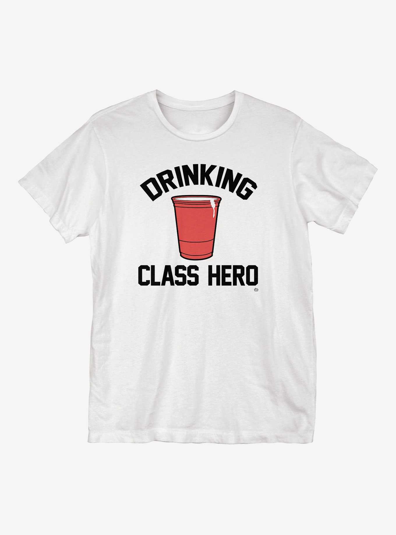 Drinking Class Hero Cup T-Shirt, , hi-res