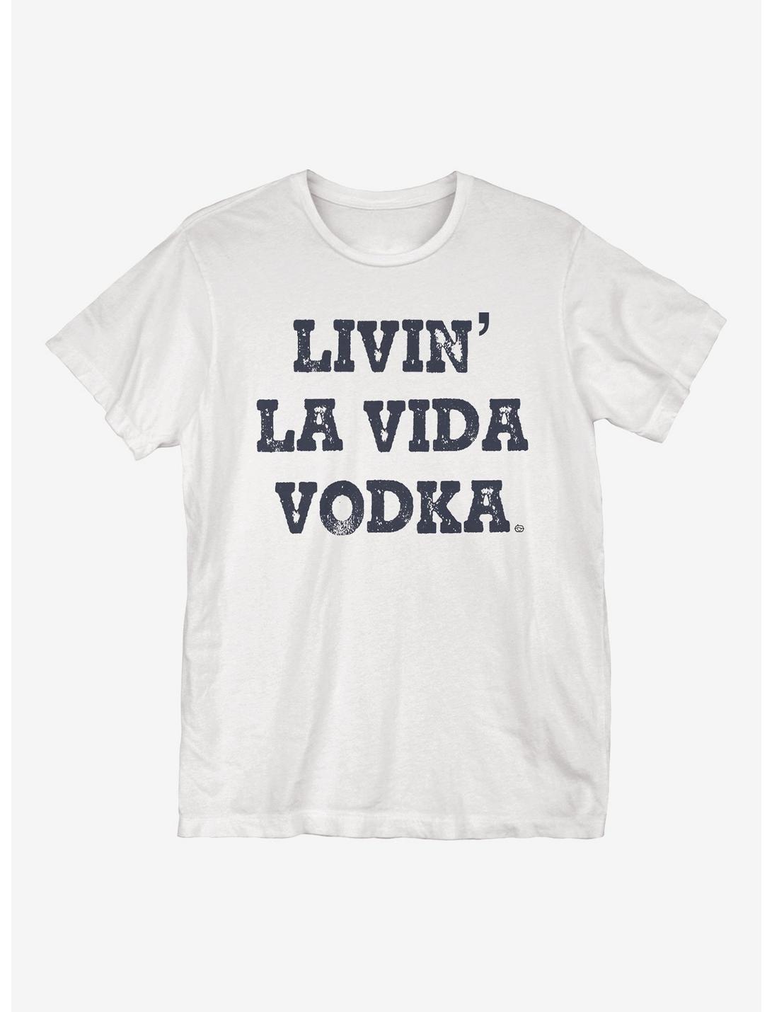 La Vida Vodka T-Shirt, WHITE, hi-res