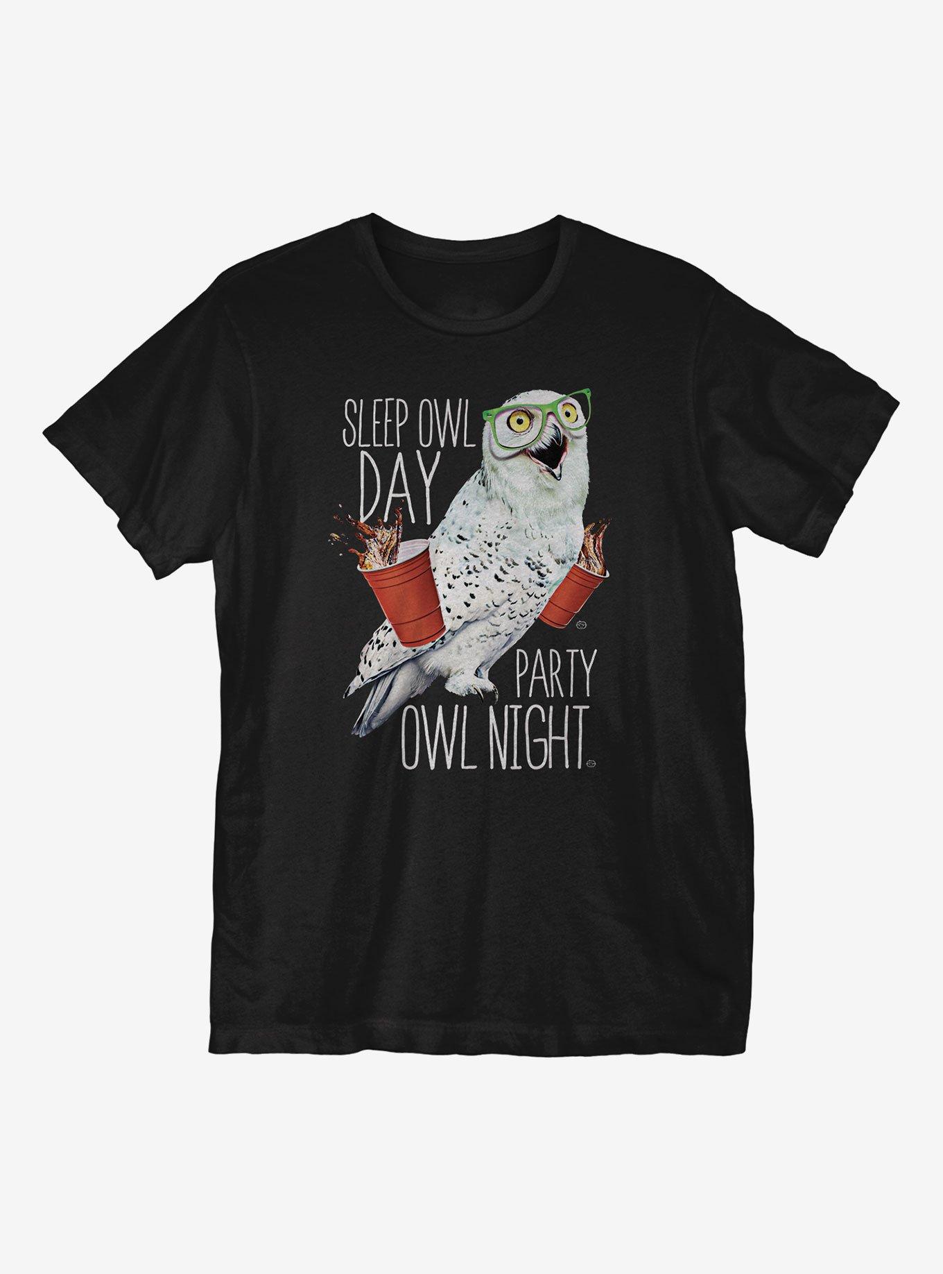 Party Owl Night T-Shirt, , hi-res