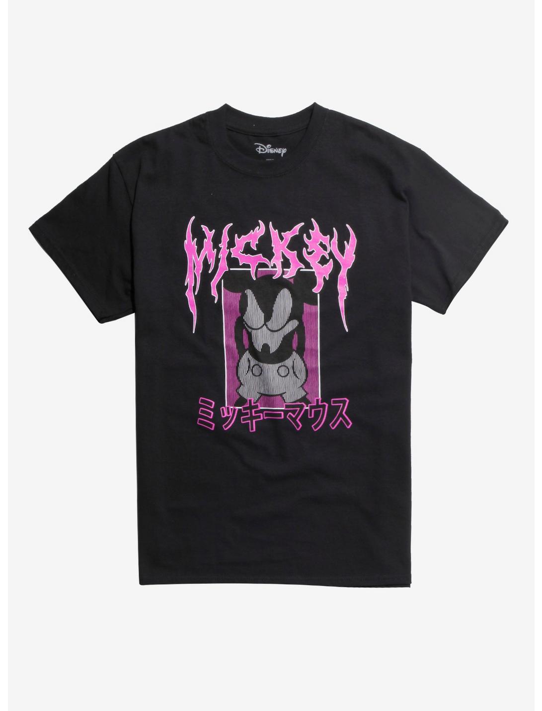 Disney Mickey Mouse Heavy Metal T-Shirt, PURPLE, hi-res
