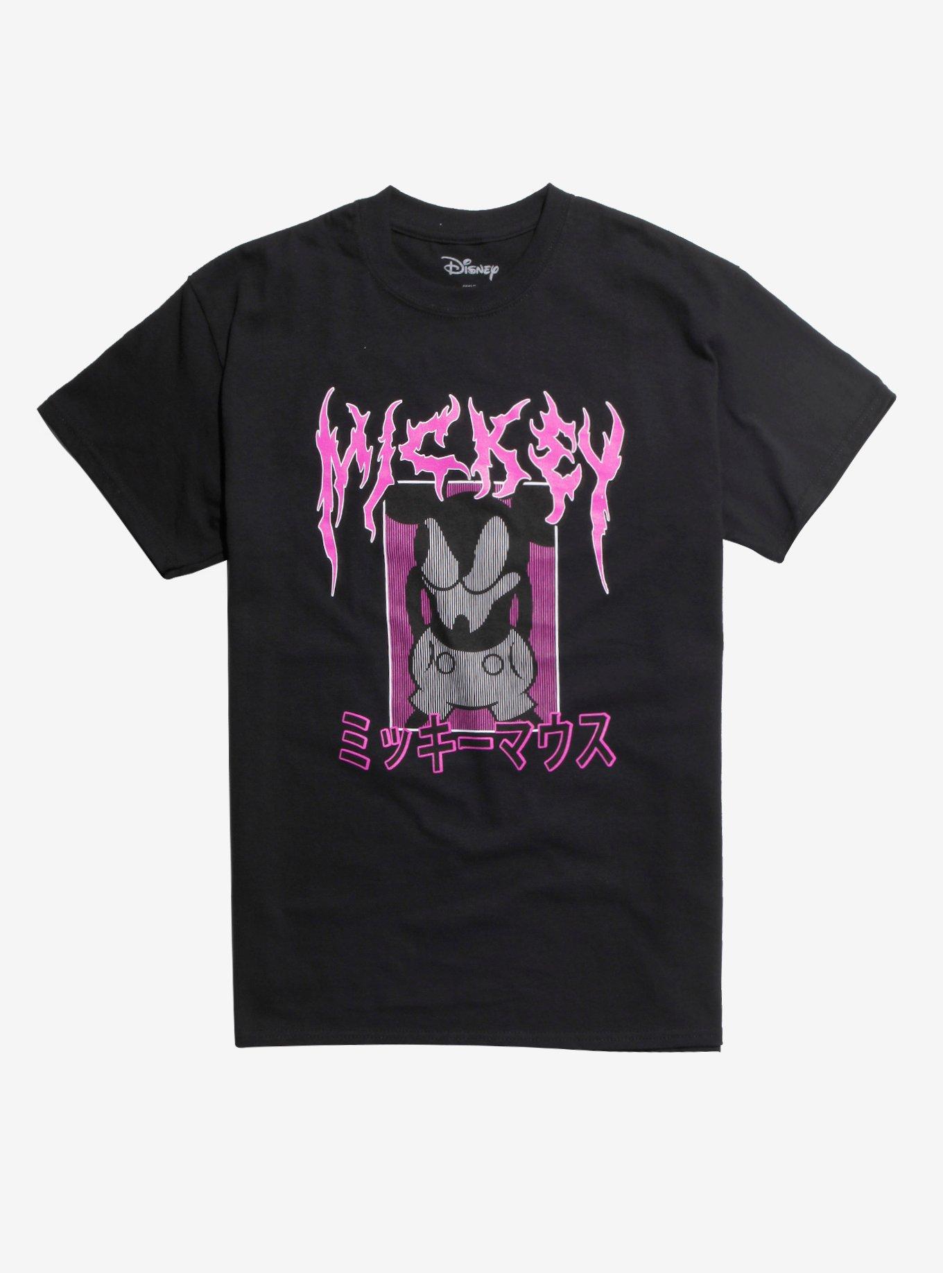 Disney Mickey Mouse Heavy Metal T-Shirt, PURPLE, hi-res