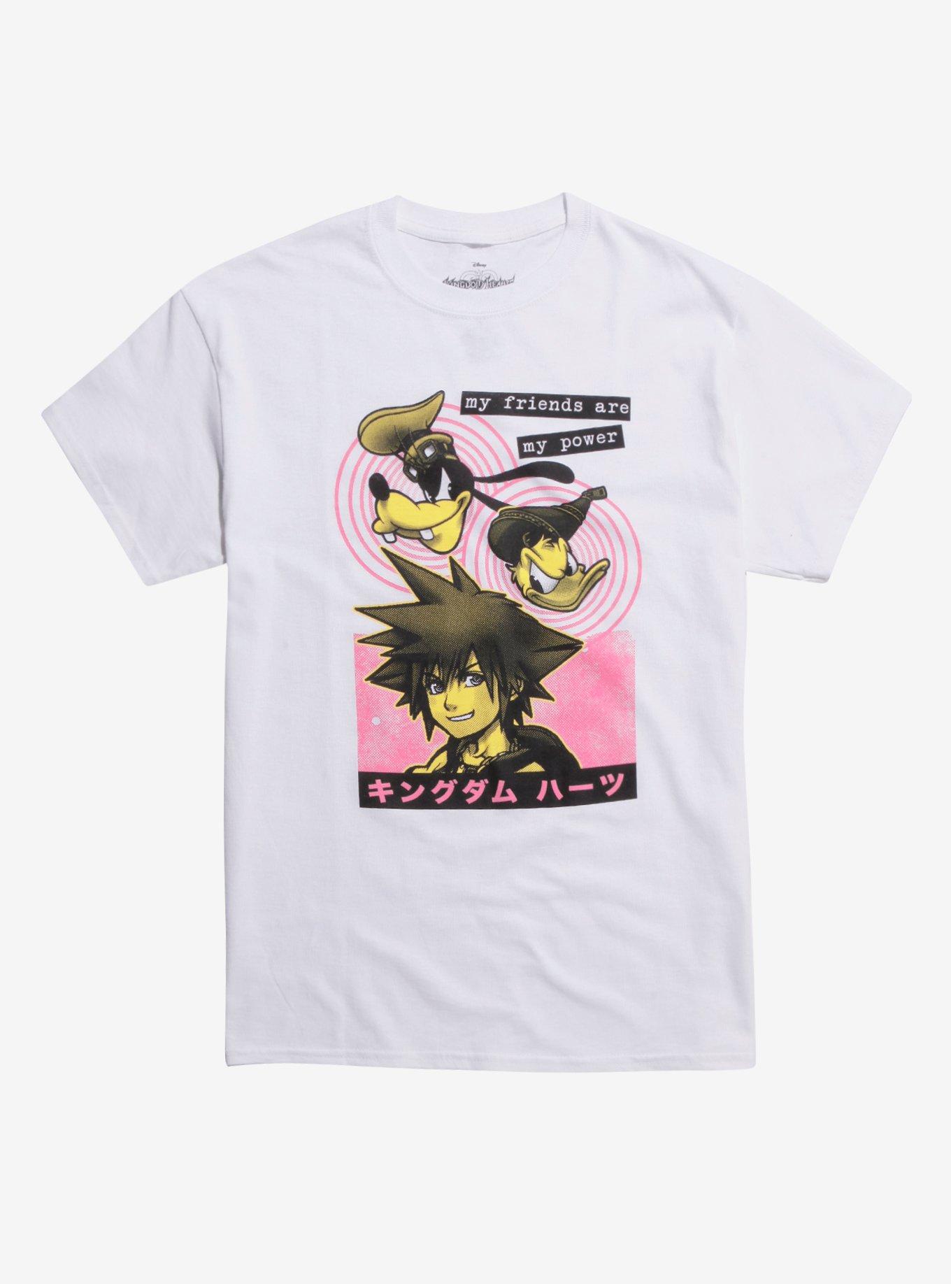 Disney Kingdom Hearts Friends Are My Power T-Shirt, MULTI, hi-res