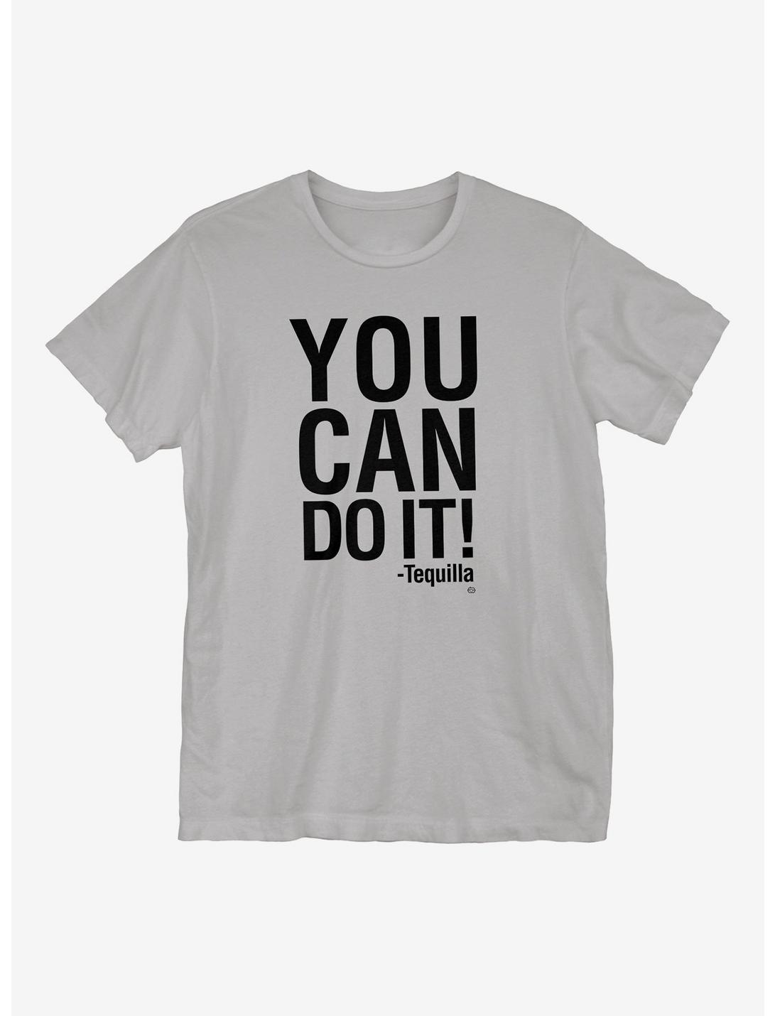 You Can Do It T-Shirt, SILVER, hi-res