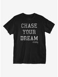 Chase Your Dream T-Shirt, BLACK, hi-res