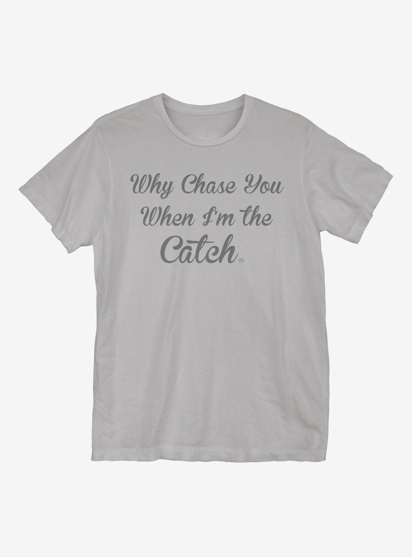 I'm The Catch T-Shirt, SILVER, hi-res