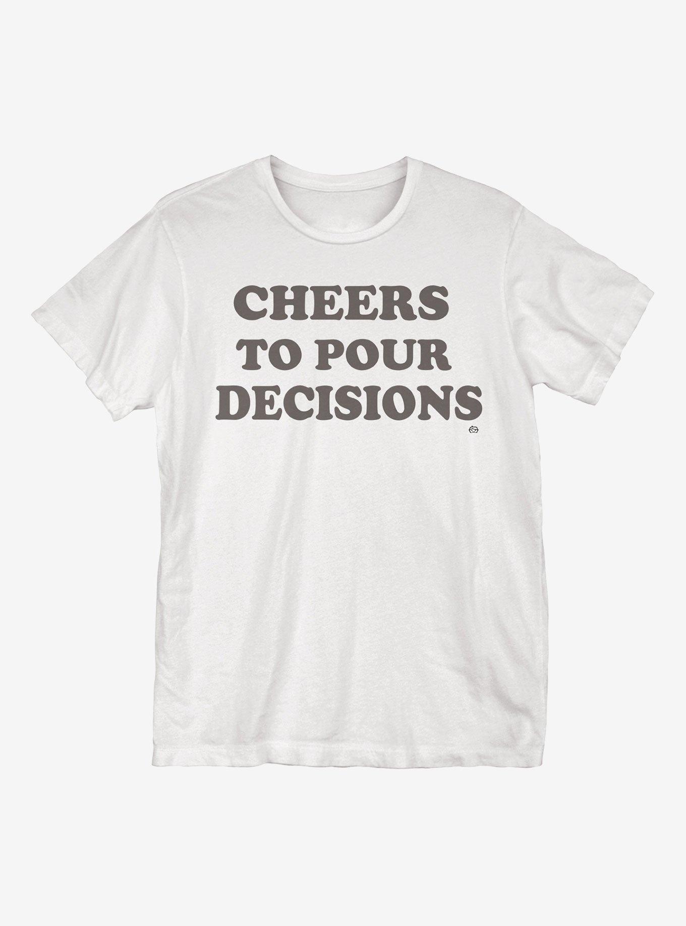 Pour Decisions T-Shirt, WHITE, hi-res