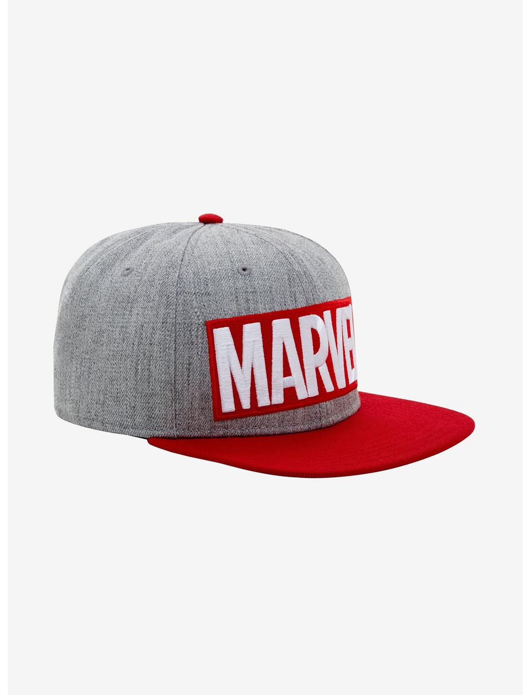 Marvel Logo Snapback Hat, , hi-res