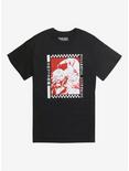 Fullmetal Alchemist Elric Brothers Checkerboard T-Shirt, RED, hi-res
