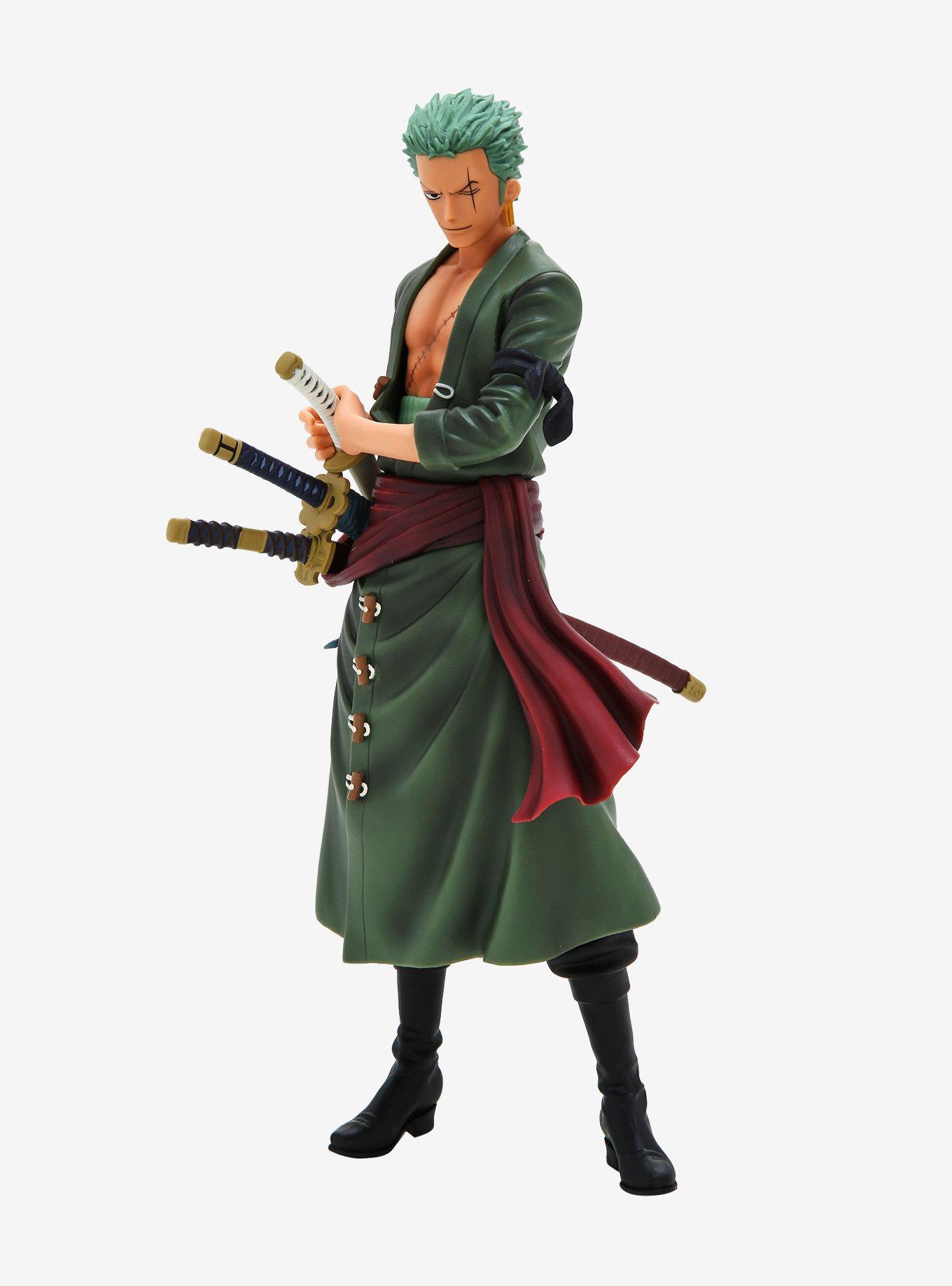 Roronoa Zoro - One Piece Figure Original - Lojahuntersxyi