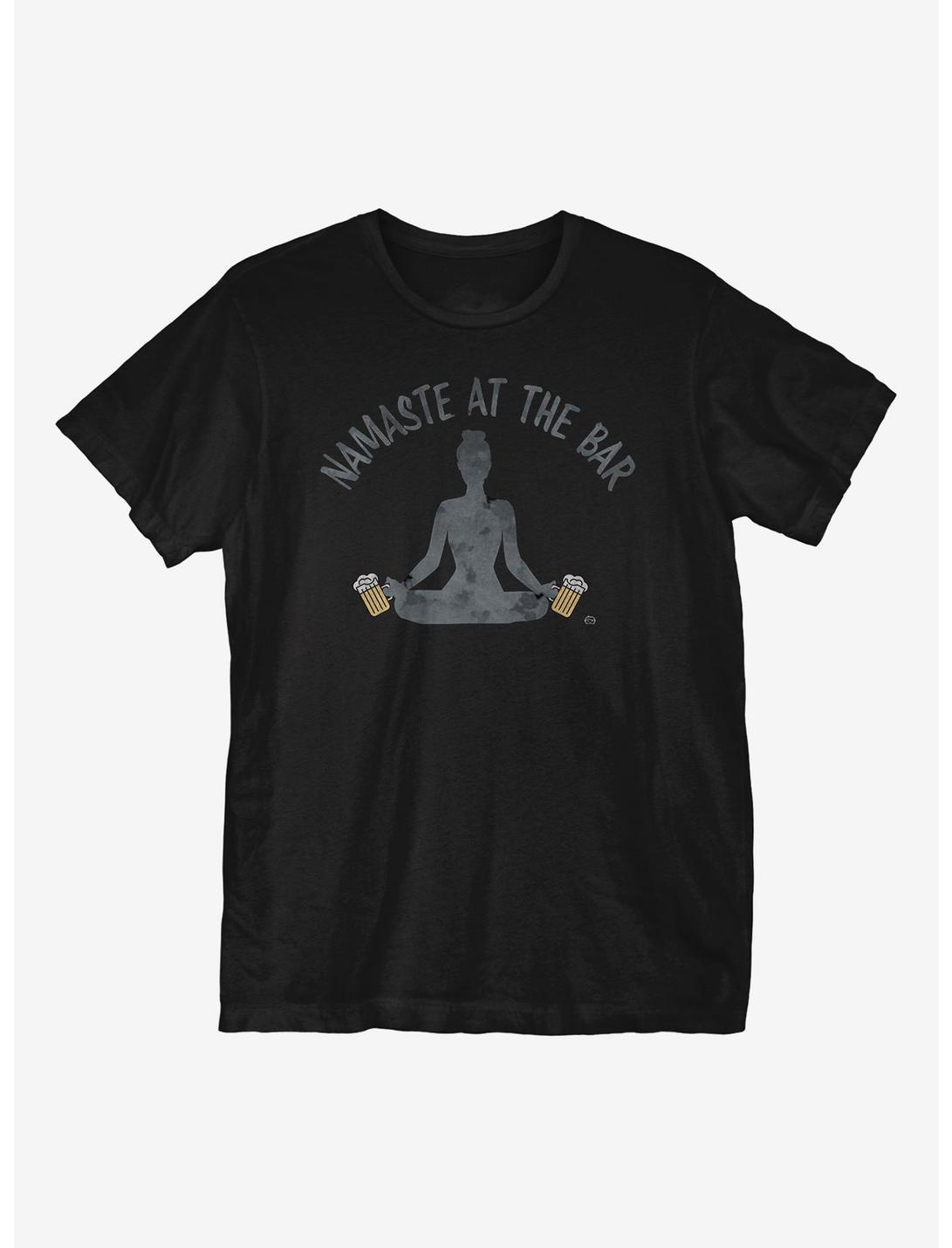 Namaste T-Shirt, BLACK, hi-res