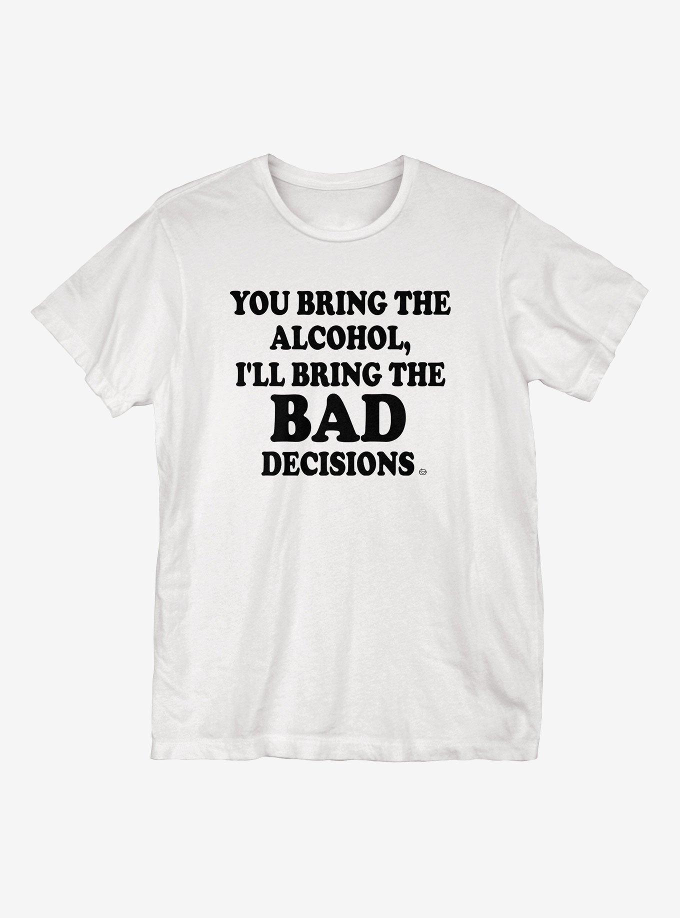 Bad Decisions T-Shirt - WHITE | Hot Topic