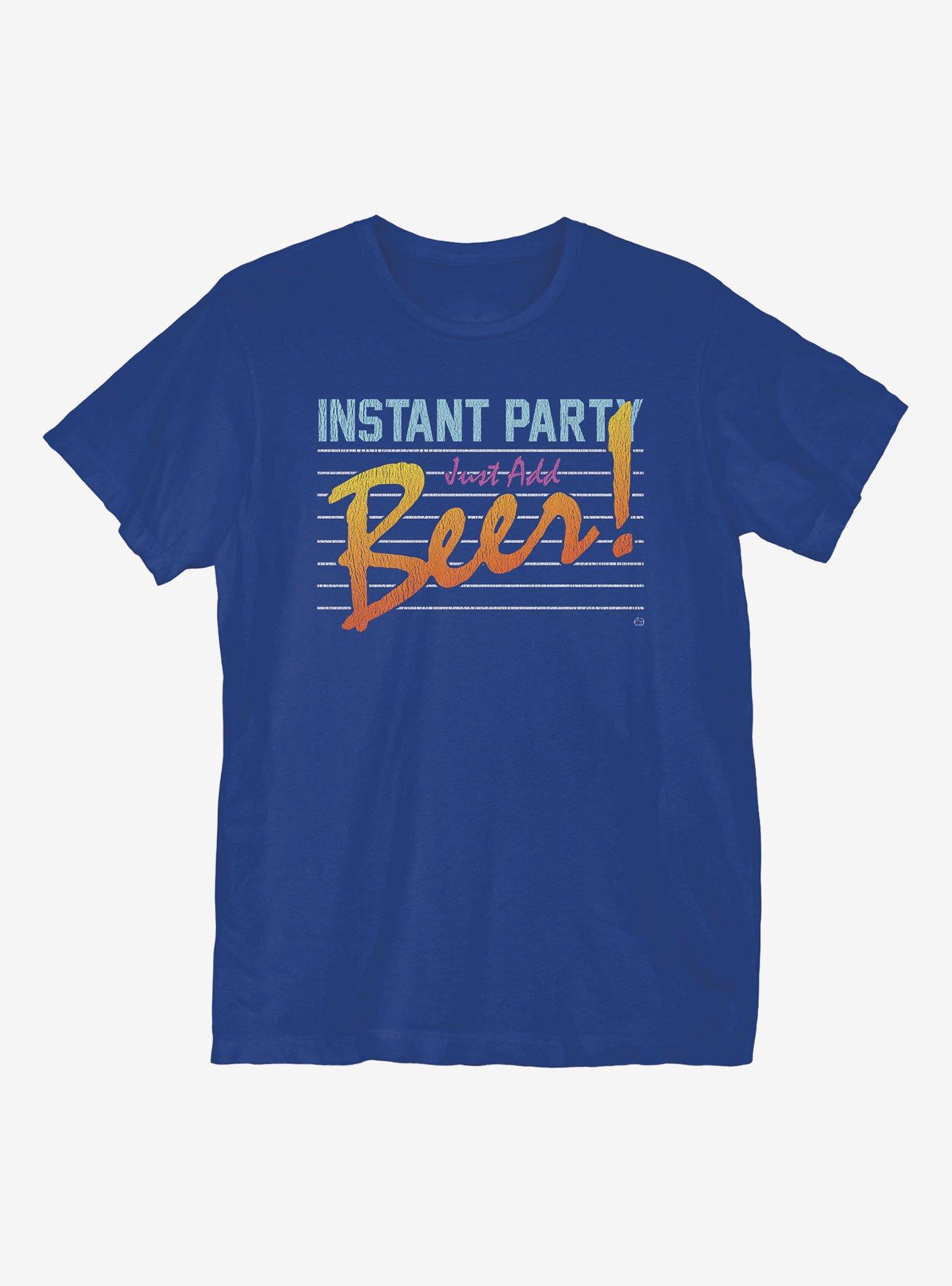 Instant Party T-Shirt, ROYAL BLUE, hi-res